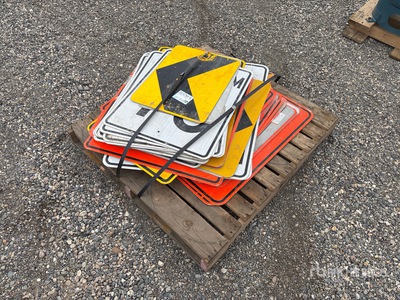 Quantity of (65) Misc. Road Signs