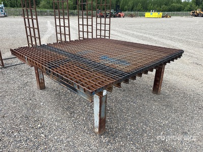 8 ft x 8 ft Steel cutting table