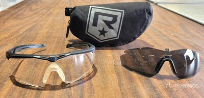 (50) Revision Glasses w/ Clear & Dark Lens & Carrying Case
