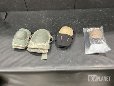 (24) Pairs of Tactical Protective Assault Pads & Assorted Items