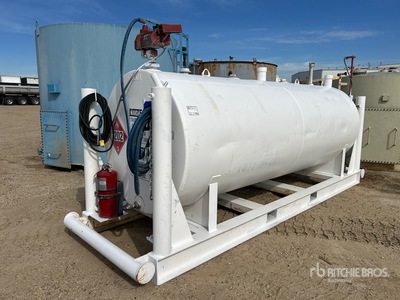 Skid Mounted Steel Fuel Tank