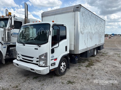 2020 Isuzu NPR 4x2 Van Truck (Inoperable)