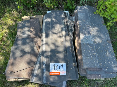 Quantity of Pallets of Quantity of Roof Shingles & Roof Tin
