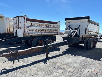 1979 Superior SHLR T/A Pup Sliding Transfer Trailer