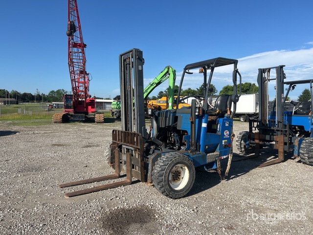 2014 Princeton PB55 4W 5500 lb 3x3 Truck Mounted Forklift