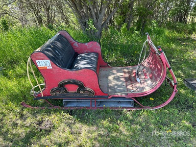 Wooden Sleigh