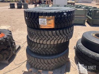 (4) Michelin 315/80R22.5 Tires