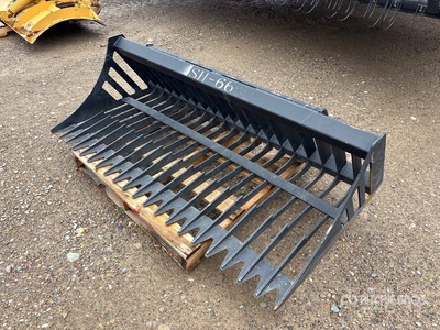 66 in Skid Steer Rock Picker
