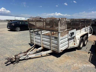 2008 Marksman 14 ft T/A Utility Trailer