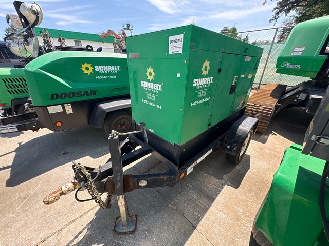 2016 Multiquip DCA-25SSIU4F 20 kW Mobile Generator Set