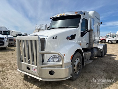 2017 Peterbilt 579 6x4 T/A Sleeper Truck Tractor (Inoperable)