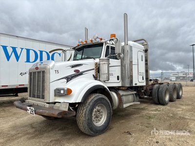 2005 Peterbilt 378 8x6 Tri/A Sleeper Truck Tractor
