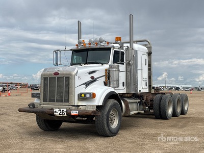 2005 Peterbilt 378 8x6 Tri/A Sleeper Truck Tractor