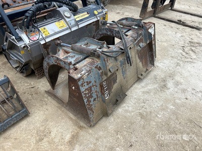 63 in Skid Steer Grapple Bucket