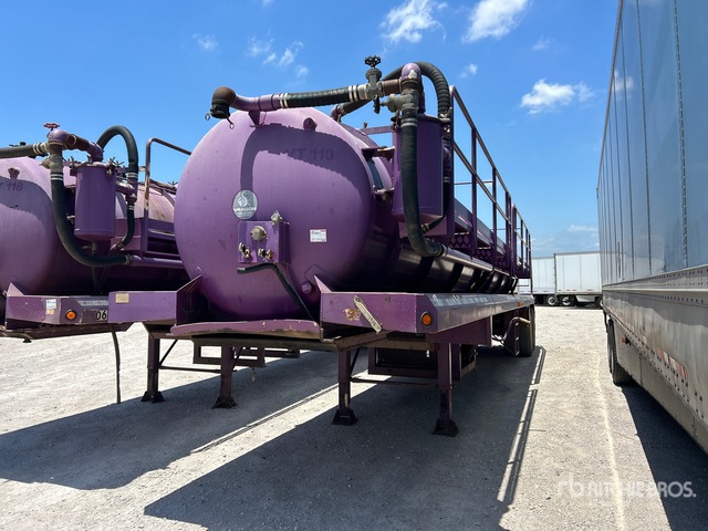 2013 Dragon 5460 gal T/A Vacuum Tanker Trailer