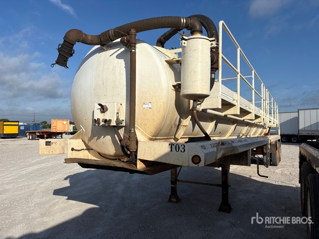 2019 Dragon 5460 gal T/A Vacuum Tanker Trailer