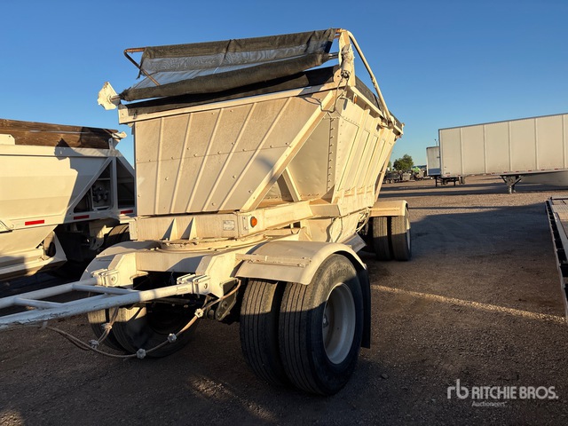 1989 21 ft T/A Belly Dump Trailer