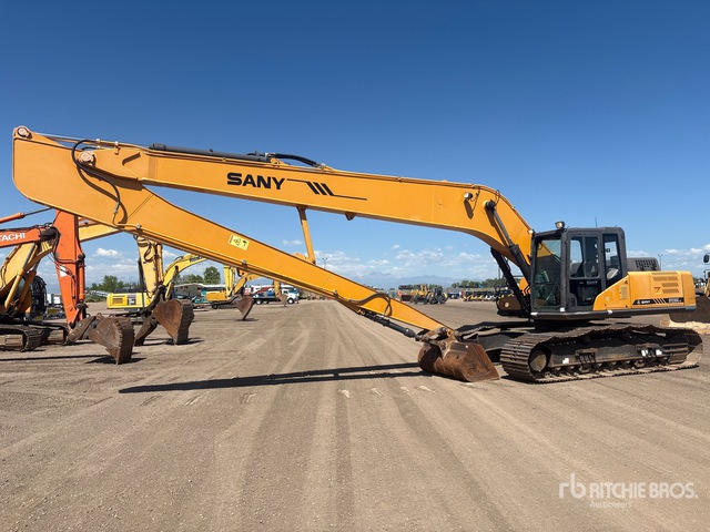 2017 Sany SY235C LC Long Reach Tracked Excavator
