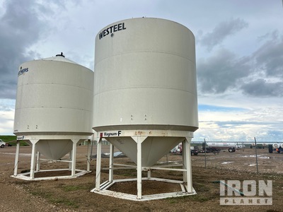Westeel MAG1412F +/- 2016 bu Epoxy Lined Hopper Grain Bin