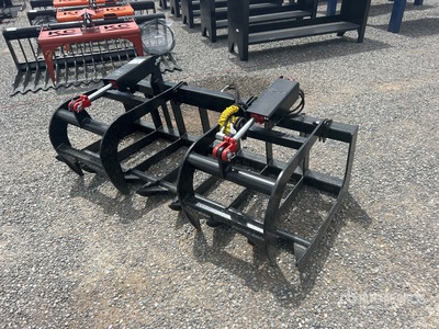 All-Star 72 in Root Skid Steer Grapple (Unused)