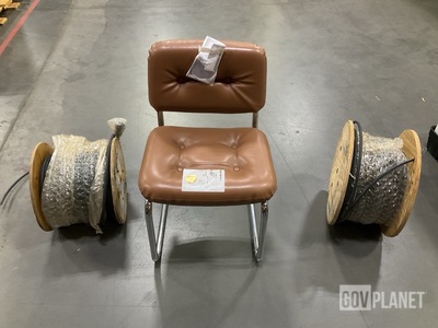 (1) Chair & (5) Rolls of Electrical Cable