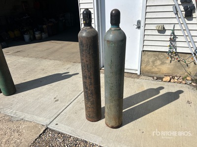Quantity of (2) Oxygen Tank