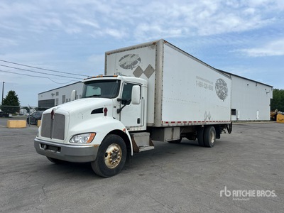 2008 Kenworth T370 4x2 Furgoneta caja cerrada