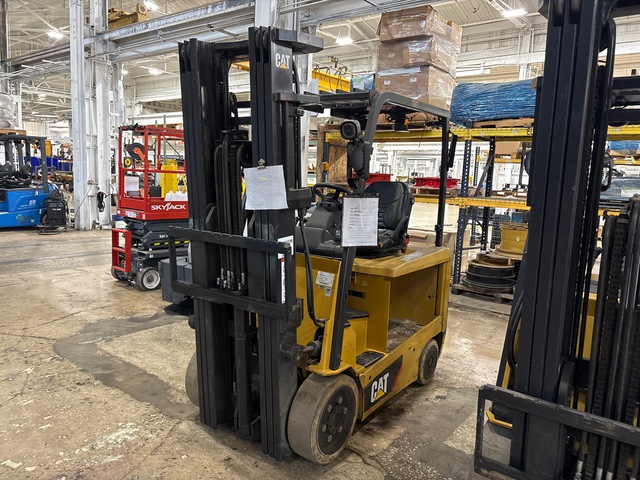 2015 Cat MH EC25 4600 lb Electric Forklift