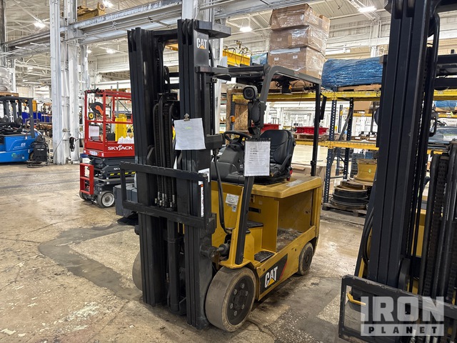 2015 Cat MH EC25 4600 lb Electric Forklift