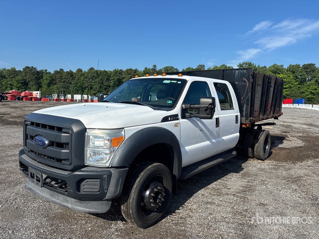 2015 Ford F-450 4x2 Crew Cab Dump Truck