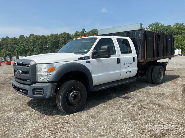 2016 Ford F-450 4x2 Crew Cab Dump Truck