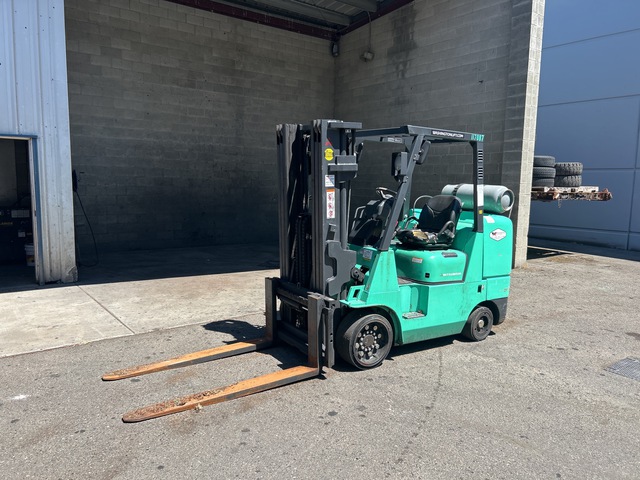 2016 Mitsubishi FGC45K 9500 lb Cushion Tire Forklift