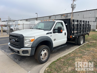 2016 Ford F-550 XL 4x4 Flatbed Truck (Inoperable)