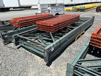 Quantity of 16 ft Pallet Racking
