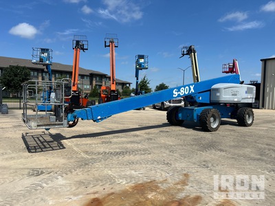 2015 Genie S-80X 4WD Diesel Plataforma Elevadora Telescópica