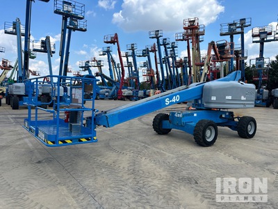 2014 Genie S-40 4WD Diesel Plataforma Elevadora Telescópica