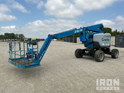 2016 Genie Z-62/40 4WD Diesel Articulating Boom Lift