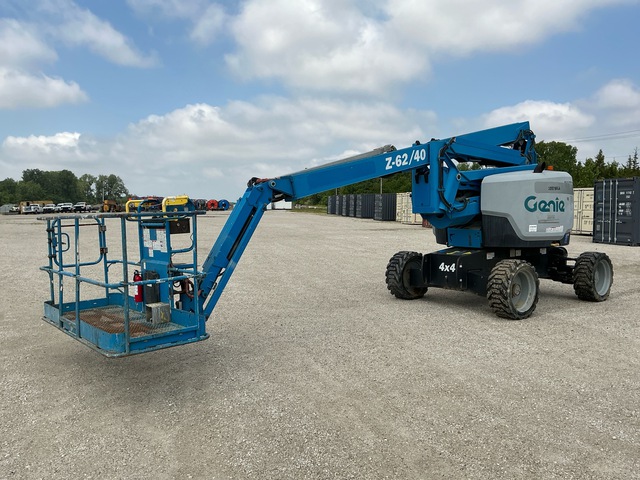 2016 Genie Z-62/40 4WD Diesel Articulating Boom Lift 2016 Genie Z-62/40 4WD Diesel Articulating Boom Lift