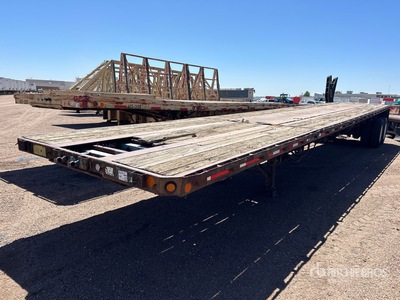 1996 Lufkin T/A 45 ft - 75 ft Extendable Remorque à plateau