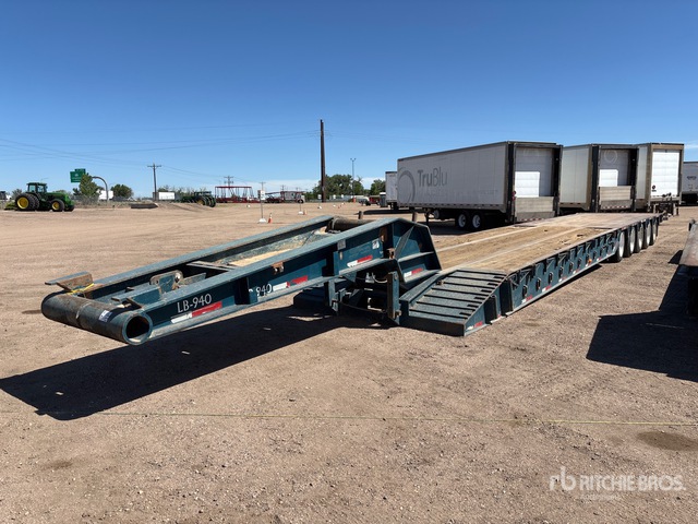 2007 Trail-Eze 45 ft Five/Axle Flatbed Oilfield Trailer