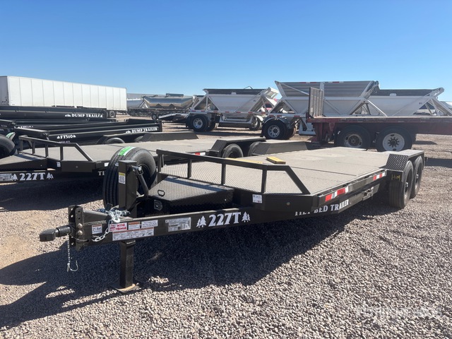 2026 Industrias America 227T 22 ft T/A Tilt Deck Trailer