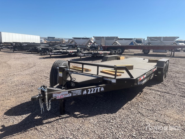 2026 Industrias America 227T 22 ft T/A Tilt Deck Trailer