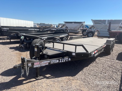 2026 Industrias America 227T 22 ft T/A Anhänger Mit Kippvorrichtung