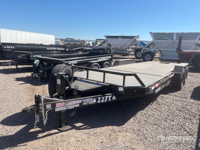 2026 Industrias America 227T 22 ft T/A Tilt Deck Trailer