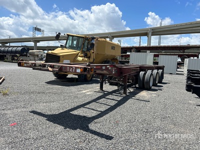 2005 Pratt GN20/40 Tri/A Extendable Remolque Portacontenedores
