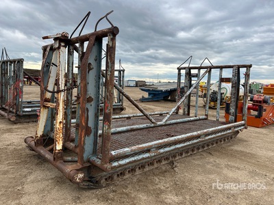 14 ft Skid Mounted Balandra para tuberia