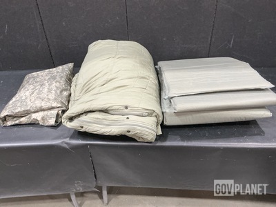 (2) Wet Weather Ponchos, (17) Self-Inflating Sleeping Mats & Assorted Items