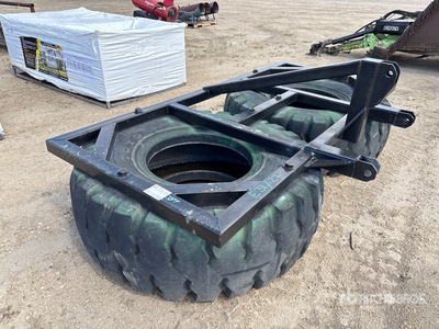 105 in 3-Point Tire Ice Drag Landscape Drag