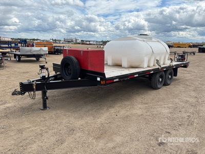 2023 Double A 20 ft T/A Fire Plant Trailer