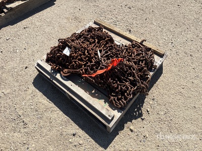 Quantity of (2) 108X36 Tire Chain Set
